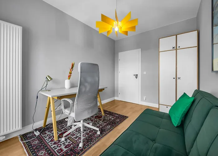 Apartment Rydygiera Prestige - 104m2, Parking, Balcony - By Rentujemy Warschau