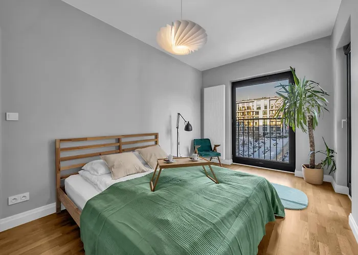 Rydygiera Prestige - 104m2, Parking, Balcony - By Rentujemy Apartmán Varšava