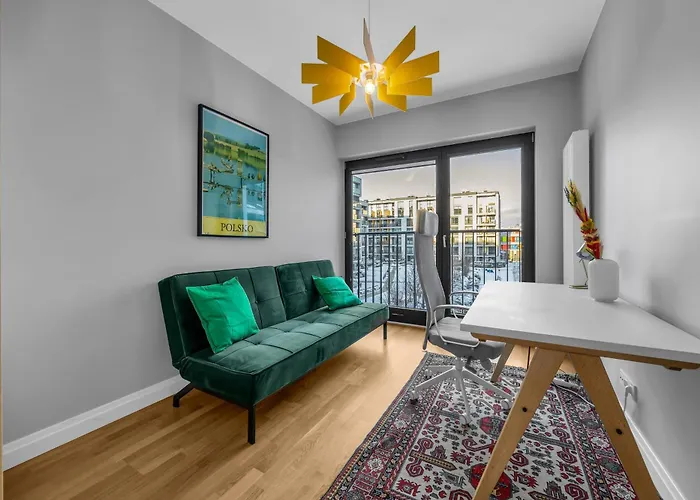 Rydygiera Prestige - 104m2, Parking, Balcony - By Rentujemy * Varšava