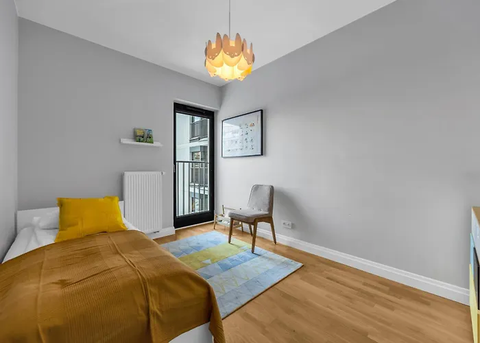 Rydygiera Prestige - 104m2, Parking, Balcony - By Rentujemy Apartmán Varšava