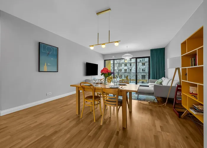 Rydygiera Prestige - 104m2, Parking, Balcony - By Rentujemy Apartmán Varšava