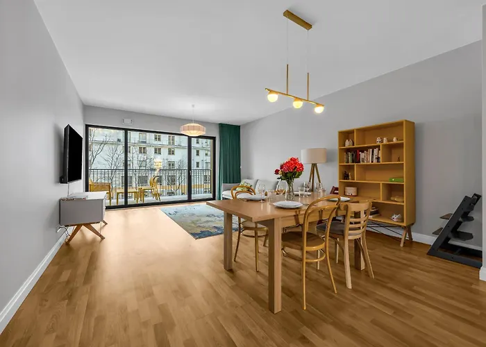 Apartmán Rydygiera Prestige - 104m2, Parking, Balcony - By Rentujemy